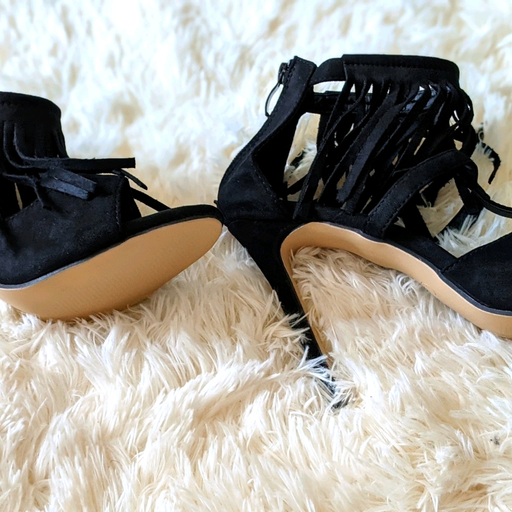 Black heels